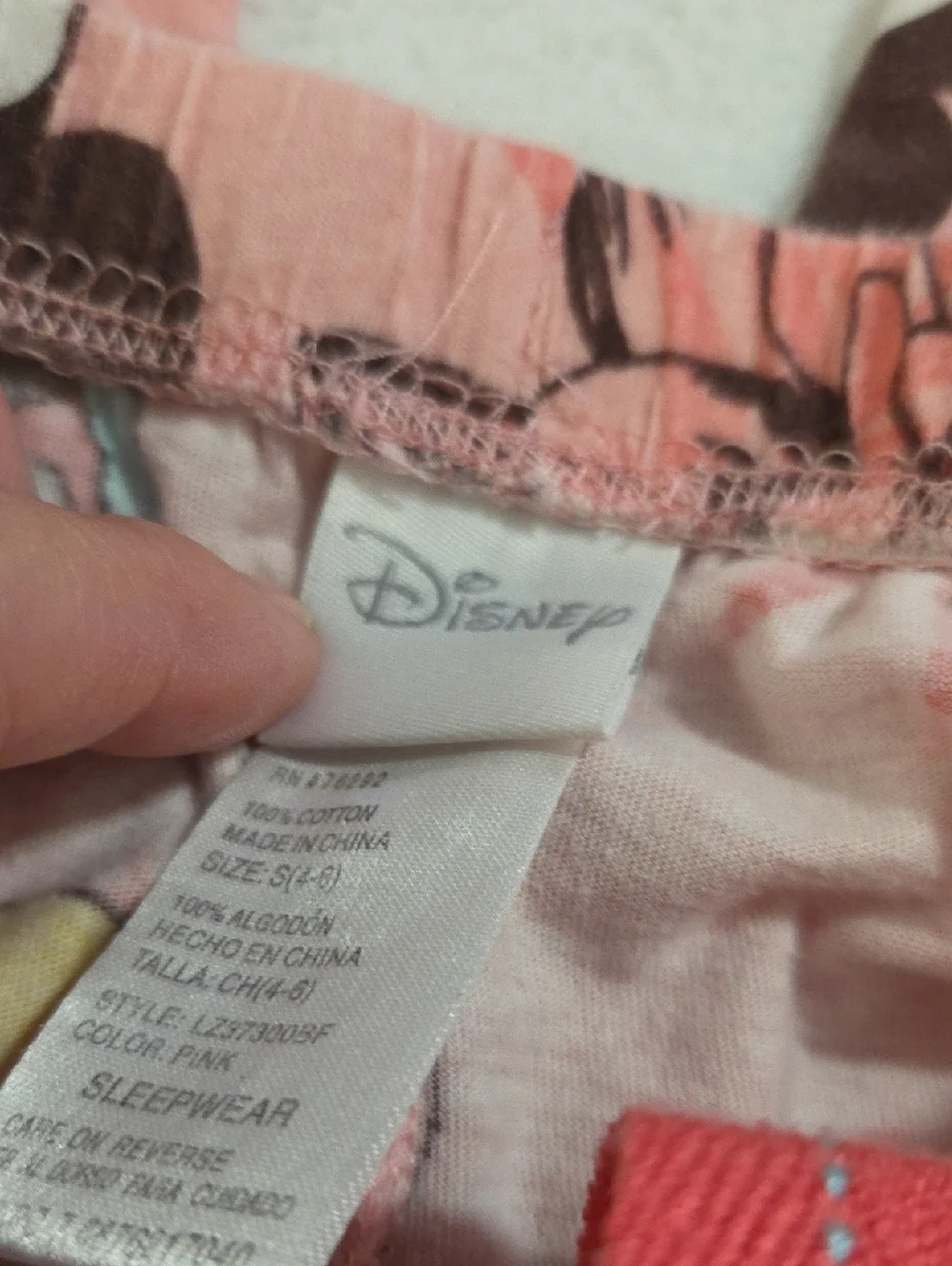 DISNEY MICKEY AND MINNIE MOUSE CAPRI PAJAMA PANTS - Picture 4 of 5